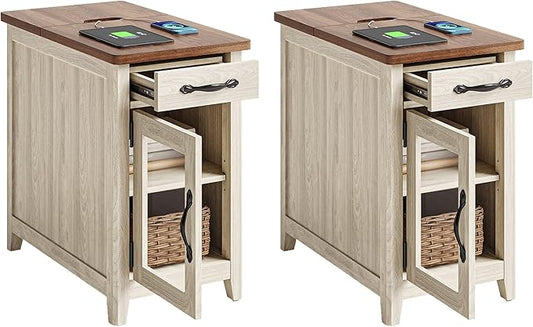 LINSY HOME End Table Set of 2 by LINSYHOME