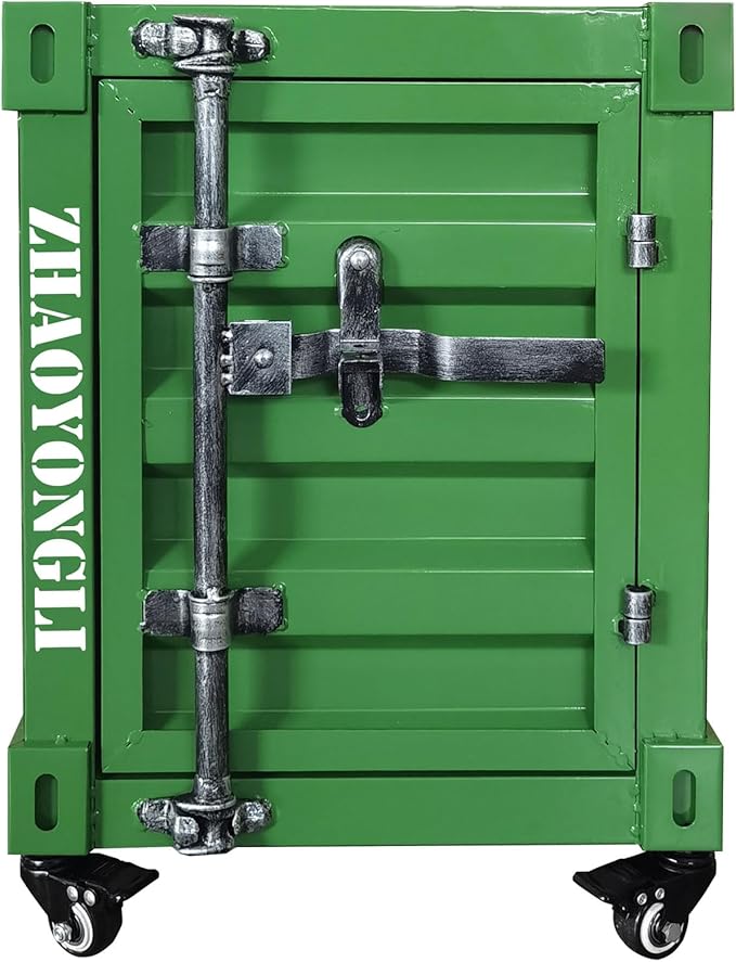 ZHAOYONGLI-End Tables Industrial Nightstand Table, New by ZHAOYONGLI-EndTables