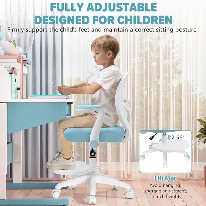 HOFFREE Kids Desk Chair Ergonomic Study Chair - Image 6