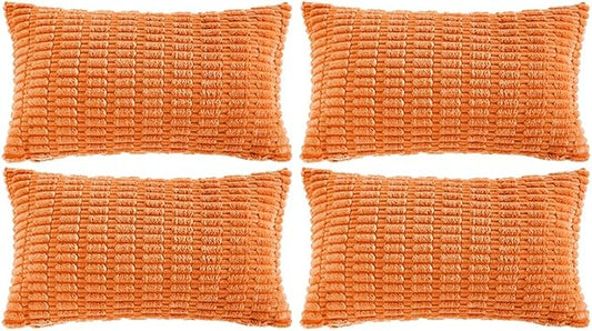 Fancy Homi 4 Packs Decorative Throw Pillow Covers by Fancy+Homi
