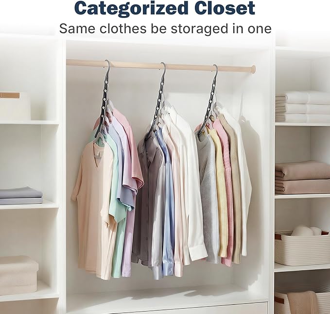 HOUSE DAY 10 Pack Closet Organizers and Storage - Image 4