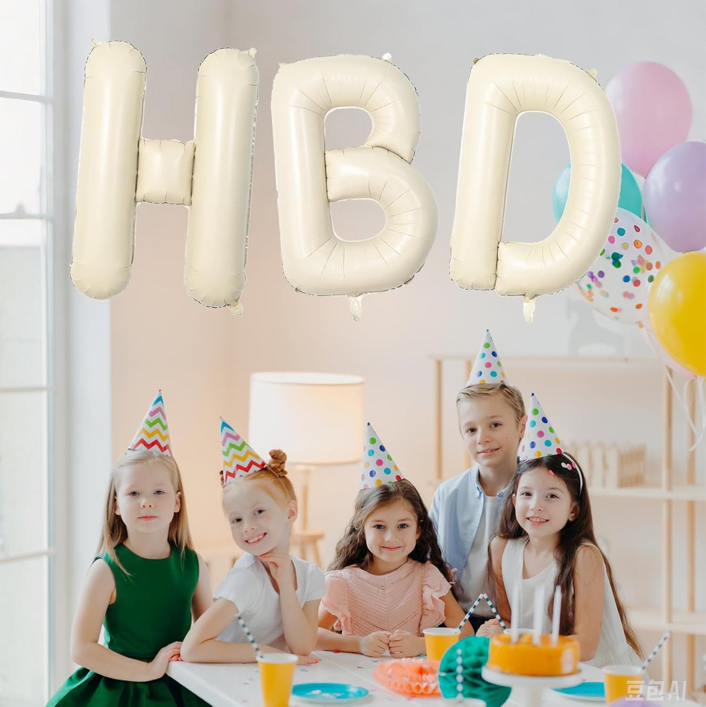 40 Inch Letter Balloons G, Big Custom A-Z Alphabet Foil Name Balloon Cream White, Self Inflating Beige Customize Helium Balloon Letters G for Women Girls Birthday Grad Oh Baby Shower Party Decorations