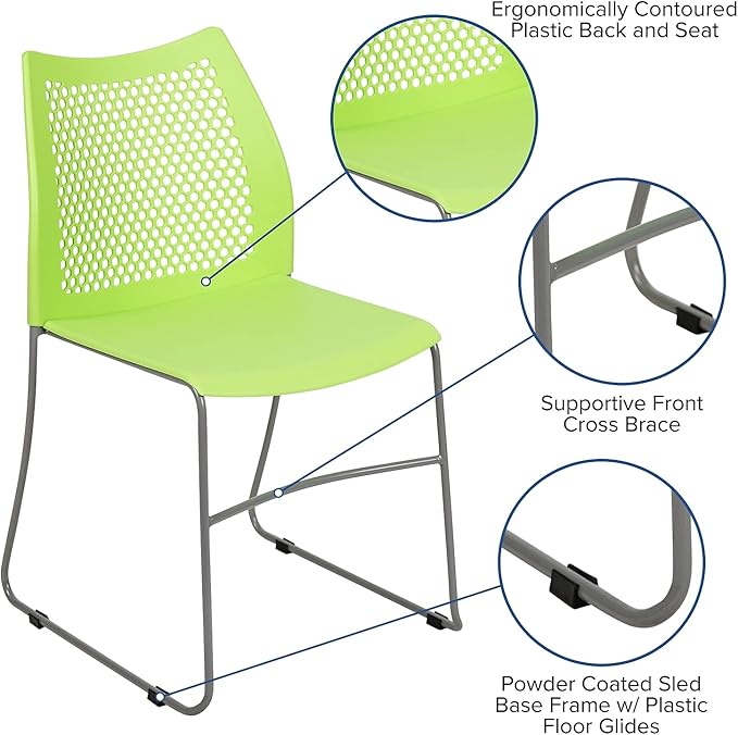 Flash Furniture Hercules Series Contoured Lobby Chairs - Image 5