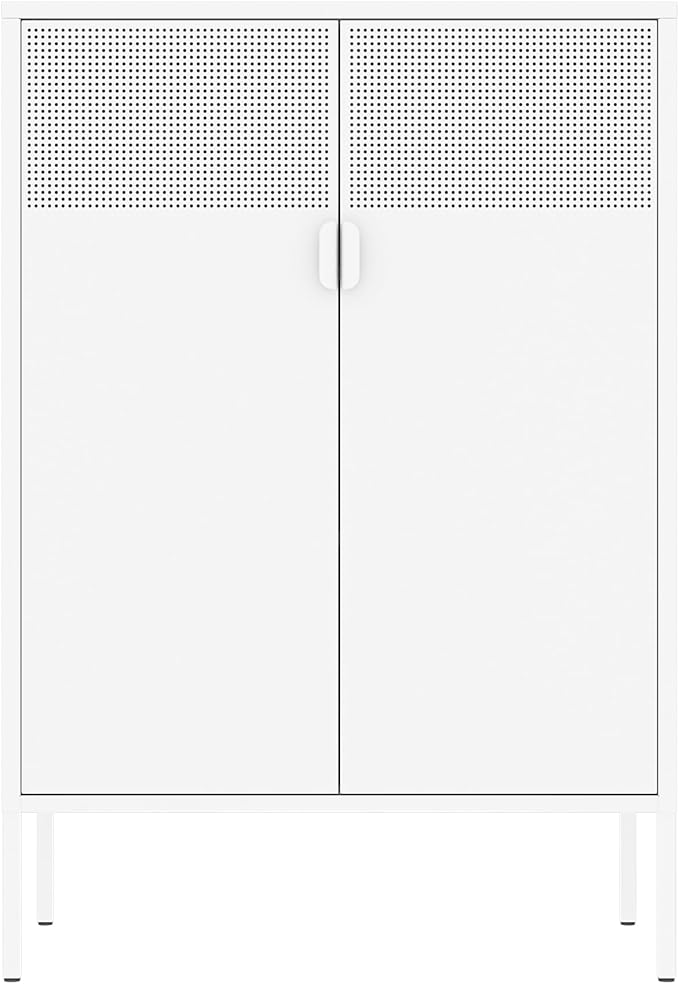 Washsemba 2 Mesh Door Metal Storage Cabinet - Image 3