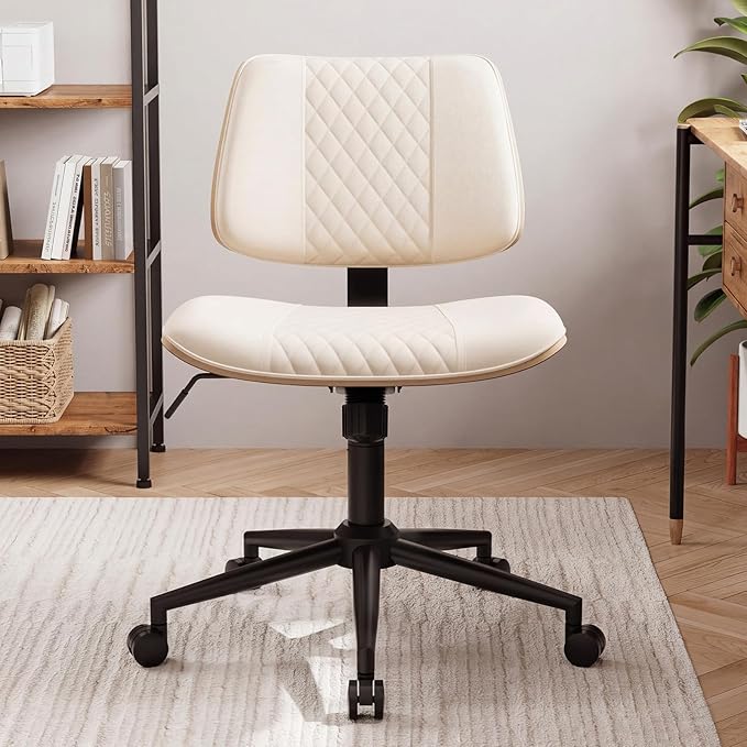 Modern Armless Office Chair - Image 8