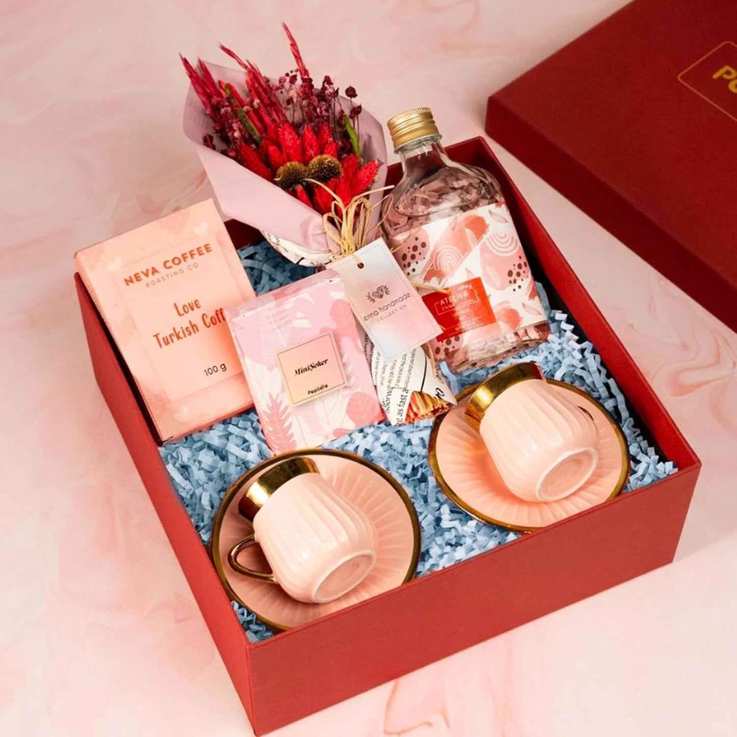 Zankubom 1 LB Sky Blue Crinkle Cut Paper Shred Filler Great for Gift Wrapping, Sky Blue Basket Fillers, Birthday, Halloween Thanksgiving Christmas Easter Party Decor Filling Supplies