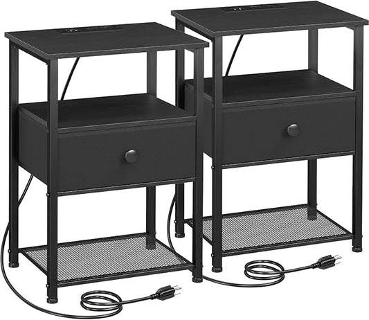 LOAKEKEL Night Stand Set 2, Nightstand by LOAKEKEL