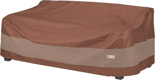 DUCKCOVERS Ultimate Waterproof 104 Inch Patio Sofa Cover, Patio Furniture Covers by DuckCovers