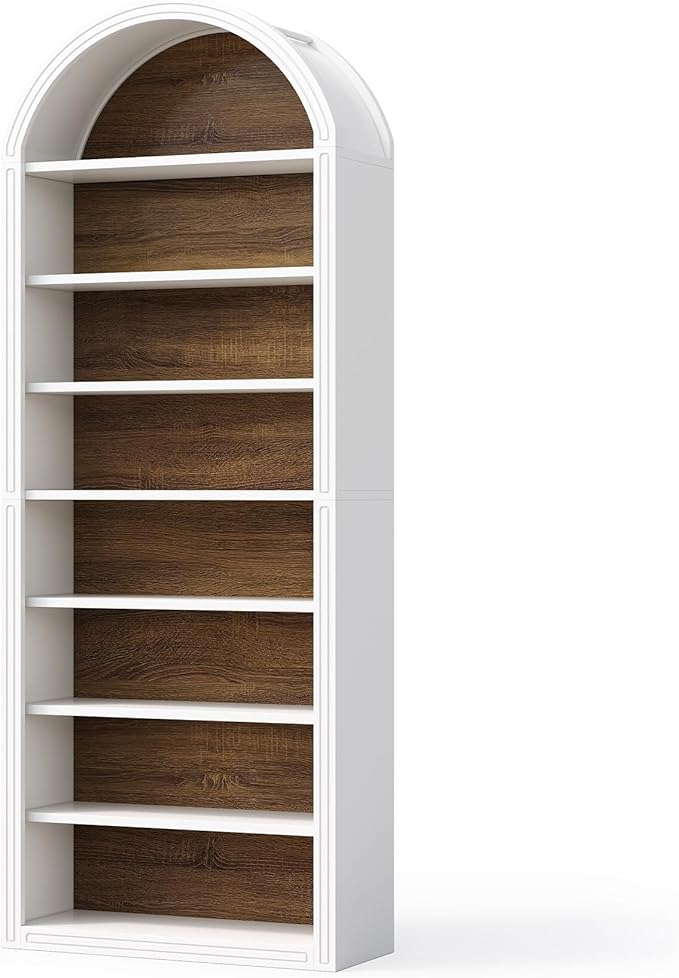 LITTLE TREE 8-Tier Bookcase, 78.7" Tall Bookshelf - Image 8