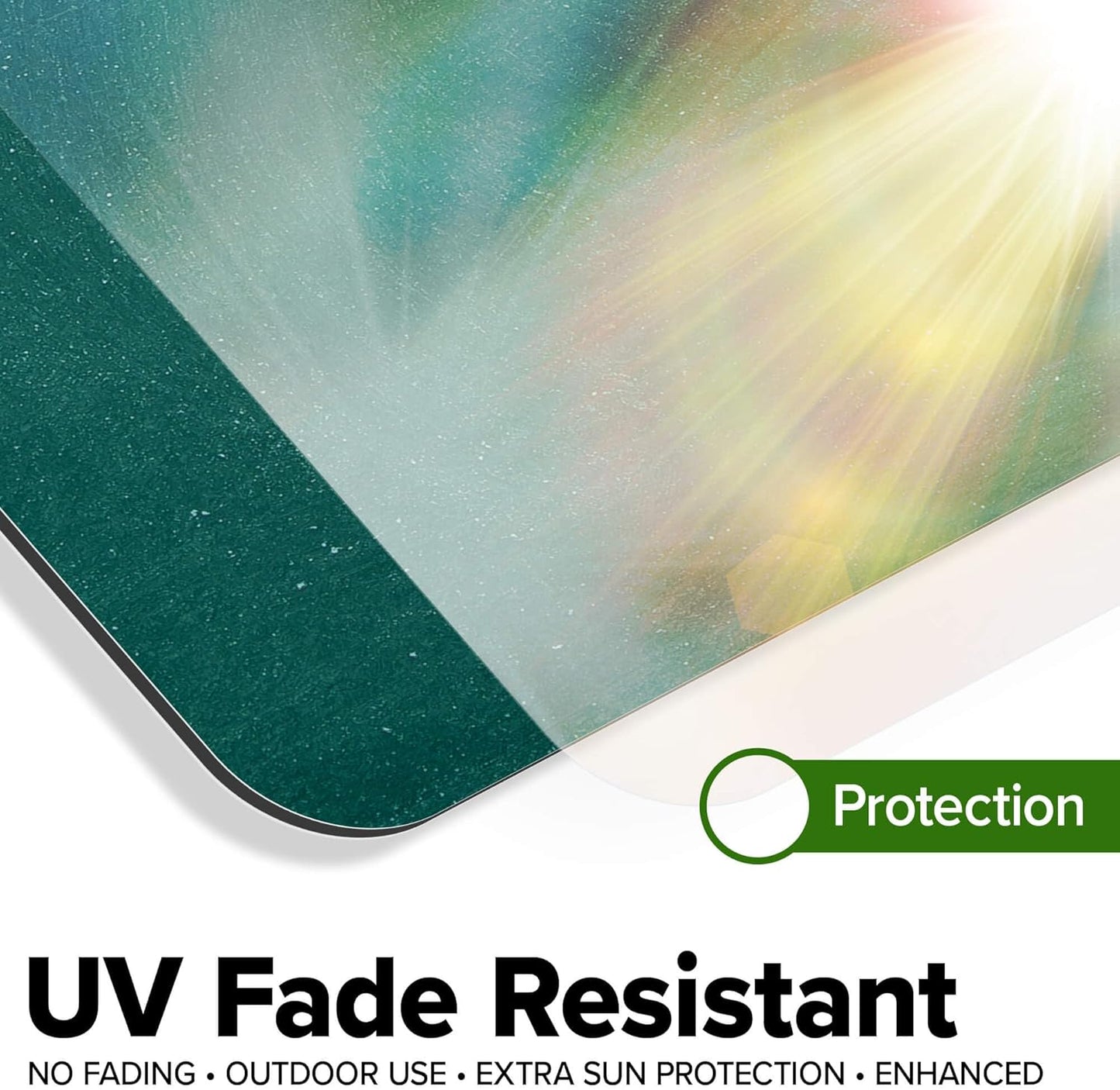 Custom Sign, Custom Street Sign, 11 Font Colors, 13 Font Styles, 4 Hole Options, 22 Sizes, 36x48 Inches, Rust Free DiBound, Fade Resistant, Made in USA by My Sign Center (Chalkboard Green)