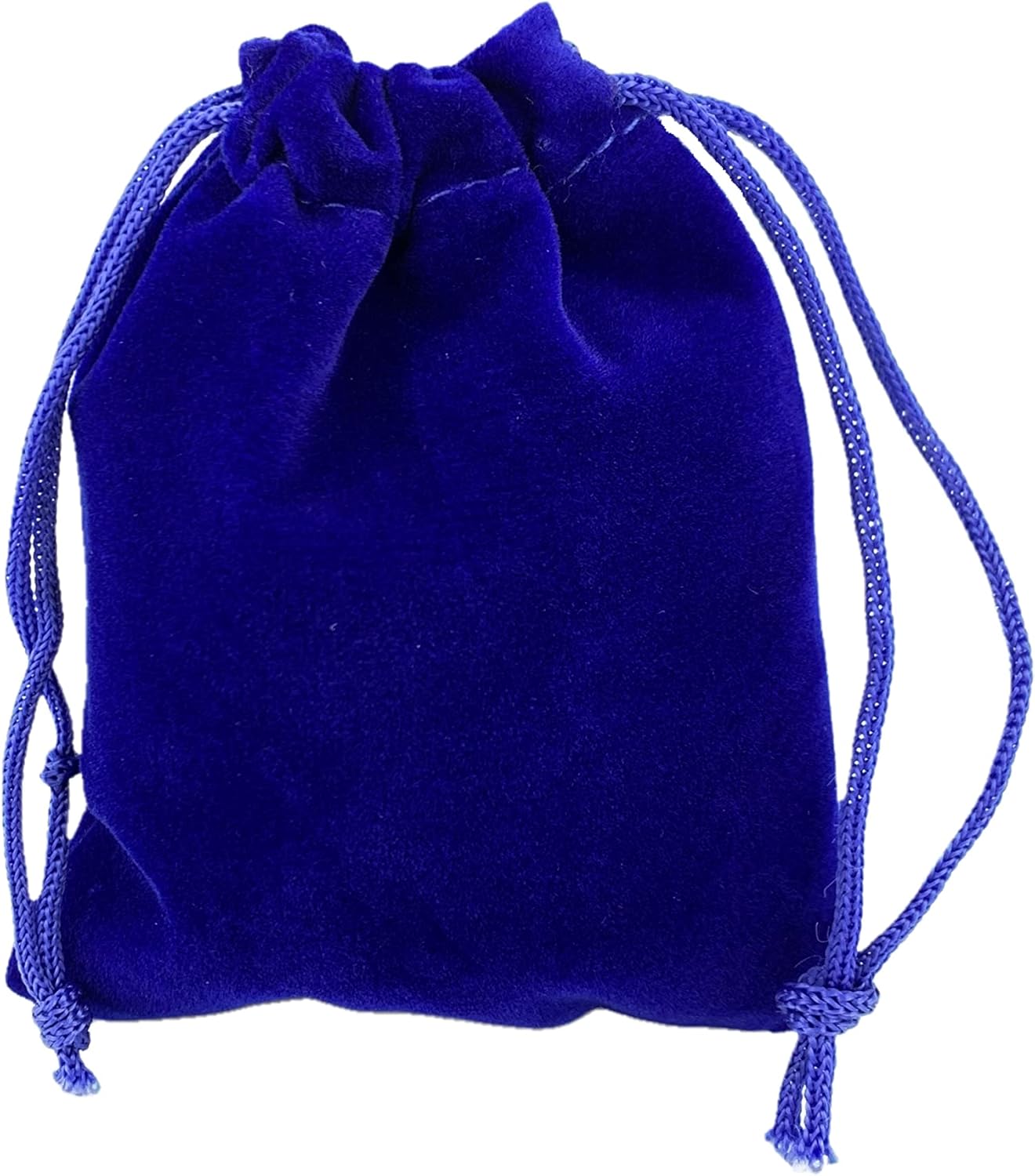 Palmhomee Pack of 48 3x4 Inch Velvet Drawstring Bags Gift Bag Velvet Pouch For Jewelry Wedding and Party Favor (Royal Blue)