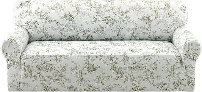H.VERSAILTEX Floral Pattern Couch Covers by HVERSAILTEX