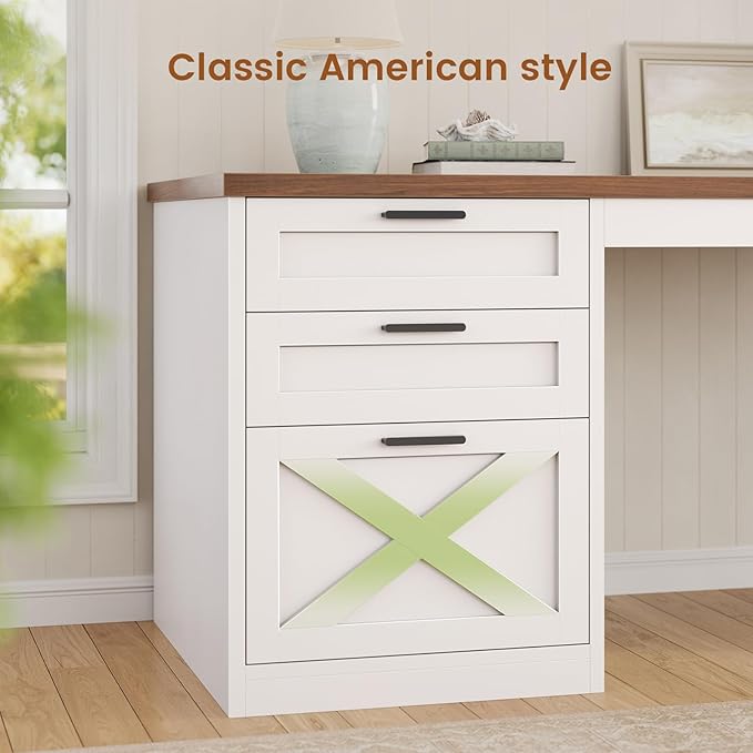 SEDETA 55.1" Farmhouse Office Desk - Image 8