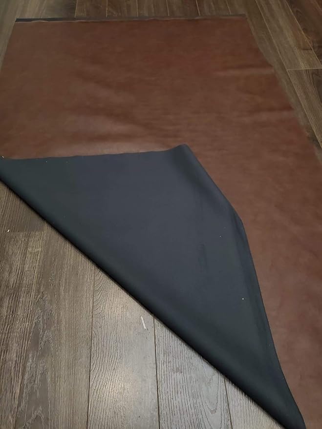 NAT Leathers | Soft Faux Vegan PU Leather by The Yard Synthetic Pleather 0.9 mm - Image 5