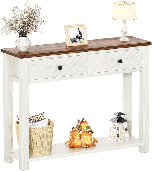 Homieasy Farmhouse Console Table by Homieasy