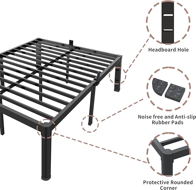 ROIL 12 inch Twin Bed Frames - Image 6