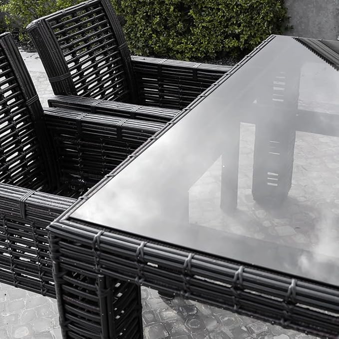 Dulles Glass 24 inch Square Glass Table Top - Image 7