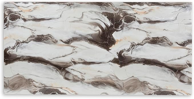 Roundhill Furniture Cavira Modern Faux Marble Dining Table - Image 5