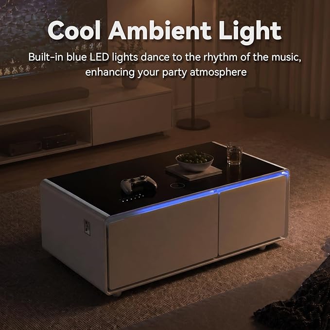 LIVTAB Smart Coffee Table, Living Room Table - Image 7