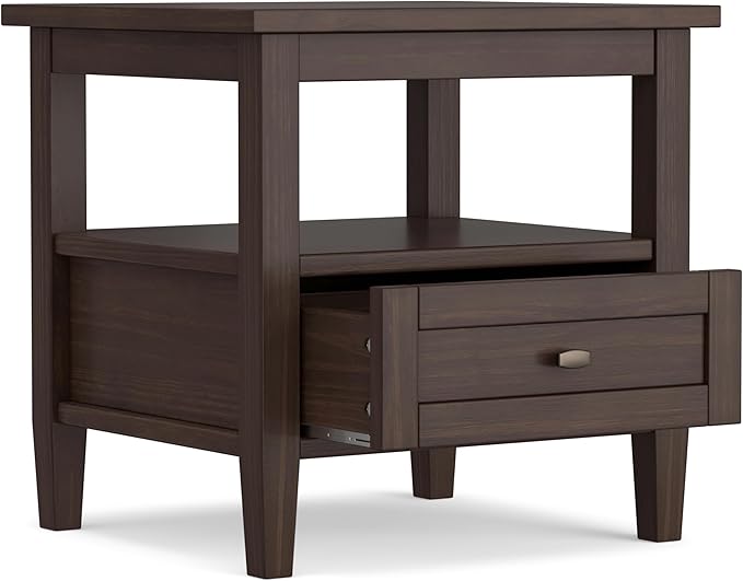 SIMPLIHOME Warm Shaker End Table - Image 3