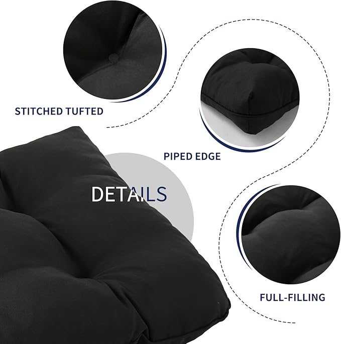 IPYNBAP Outdoor Bench Cushion, Waterproof Bench Cushion - Image 5