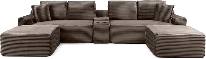 125" Oversized Sectional Couches - Image 8
