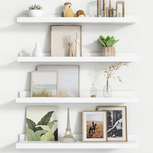 FLYJOE Floating Picture Ledge Shelves by FLYJOE