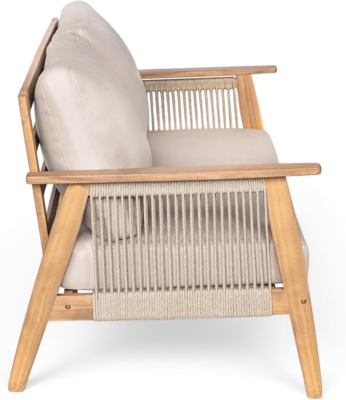 Christopher Knight Home Lorna 4-Seater Patio Furniture Set - Image 20