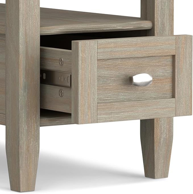 SIMPLIHOME Warm Shaker End Table - Image 9