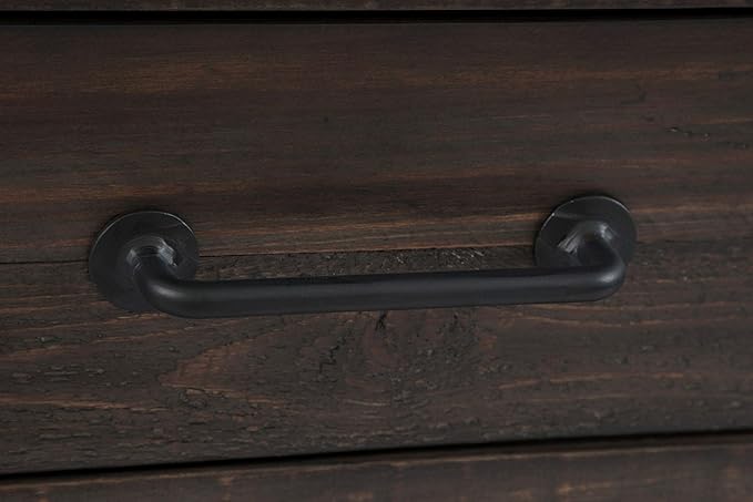 Jofran Madison County Harris End Table, Barnwood Brown - Image 6