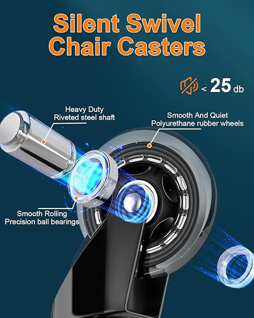 RidRed Office Chair Wheels - Image 3