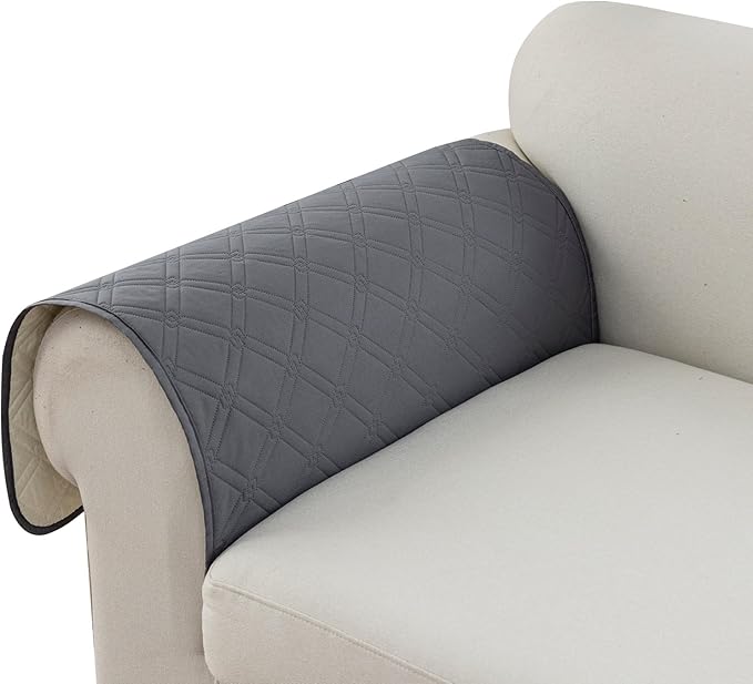 Genina Sofa Armrest Cover, Anti-Slip Armchair Slipcovers by Genina