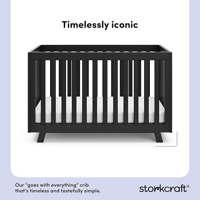 Storkcraft Beckett 3-in-1 Convertible Crib – GREENGUARD Gold Certified - Image 4