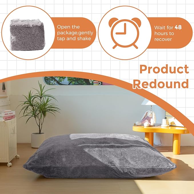 MAXYOYO 3 in 1 Kids Bean Bag Chair, Child Floor Sofa - Image 6