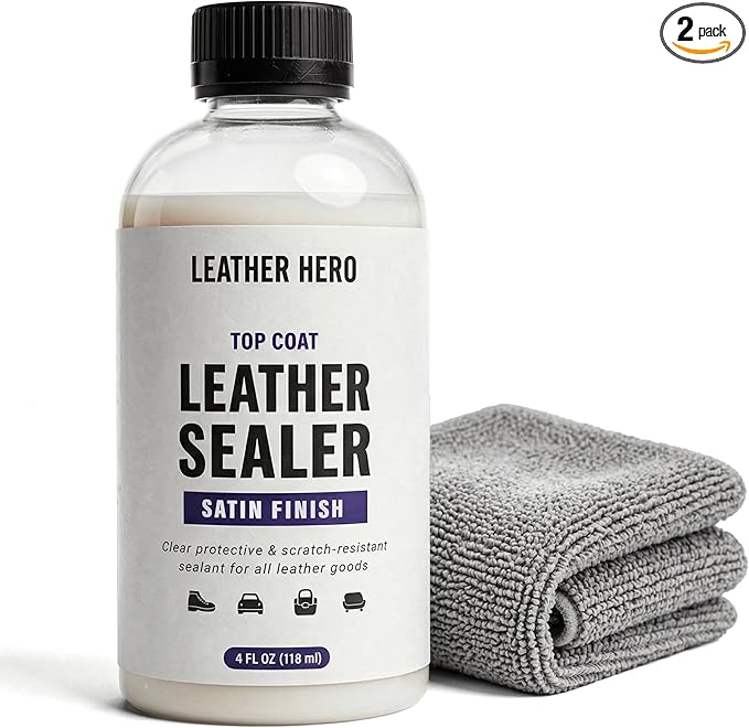 Leather Hero Top Coat – Leather Sealant & Protective Finish by LeatherHero