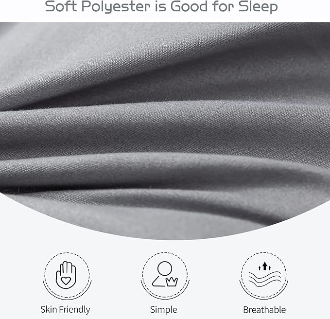 MAXYOYO Grey Triangle Futon Mattress, Padded Japanese Floor Mattress Quilted - Image 7