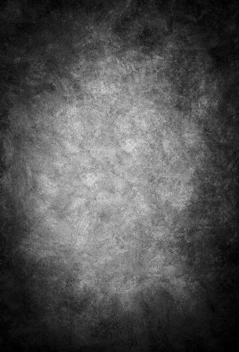 6.5x10ft Abstract Black Gray Portrait Photography Backdrops Photo Studio Prop Background for Children Adult
