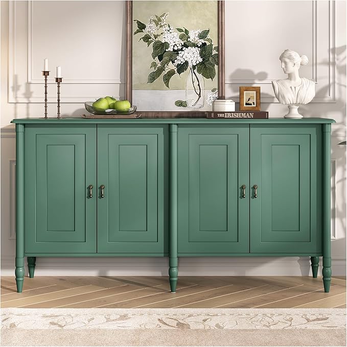 JOINICE Buffet Cabinet with Storage, Credenza Coffee Bar by Joinice