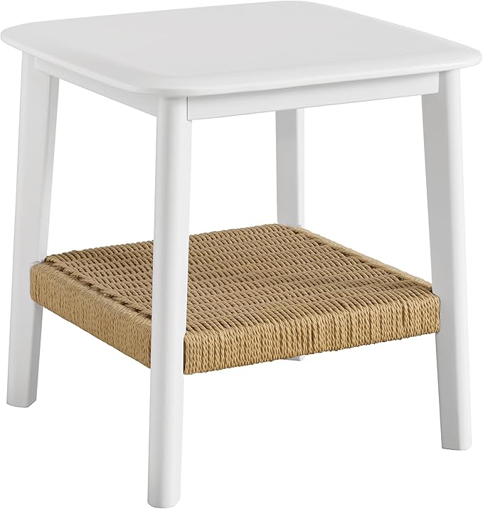 Alaterre Furniture Calais 2-Tier Small End Table - Image 8