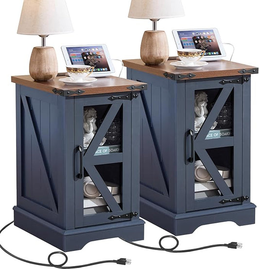 Joaxswe Narrow Night Stand Set 2 by Joaxswe