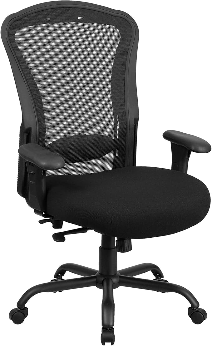 Flash Furniture HERCULES Series 24/7 Intensive Use Big & Tall 400 lb. Rated - Image 3