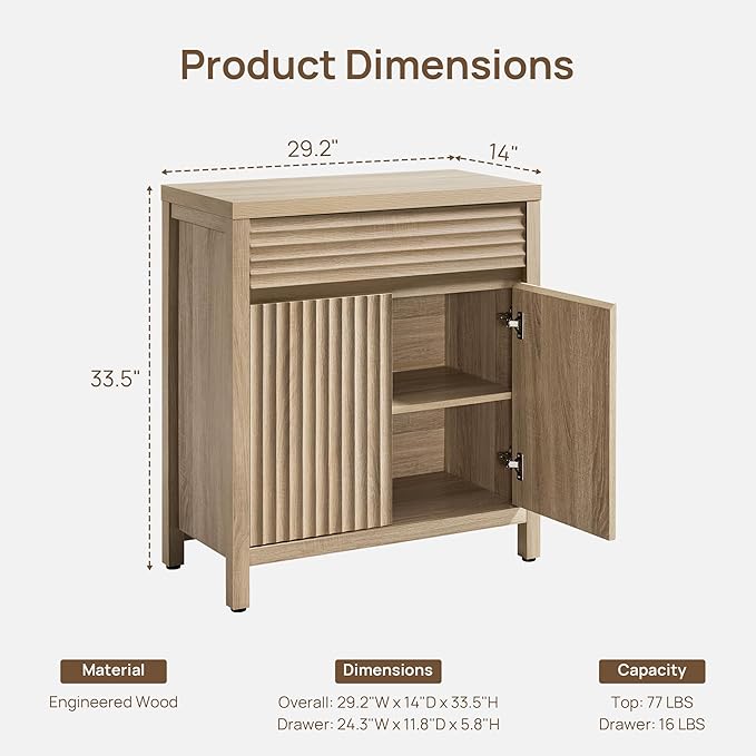 SICOTAS 87" Extra Large Buffet Cabinet - Image 2