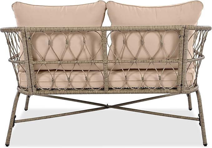 VilroCaz Bohemia-Inspired 4-Person Outdoor Seating Group - Image 9