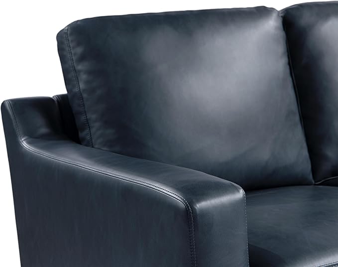 Serta Triton 55.5" Loveseat, Transitional Modern, Dreamcoil Comfort, Metal Legs - Image 7