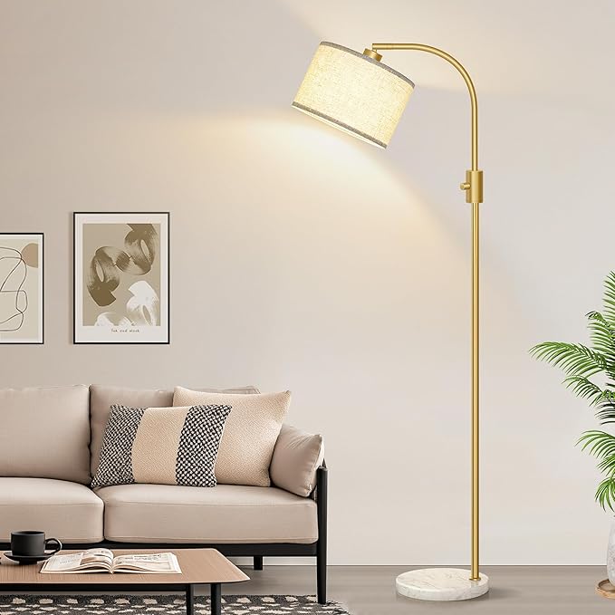 Nintiue Upgraded Modern Arc Dimmable Tall Standing Floor Lamp - Image 6