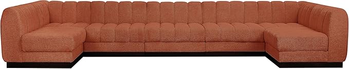 Meridian Furniture 124Cognac-Sec7A Quinn Collection Modern | Contemporary - Image 4