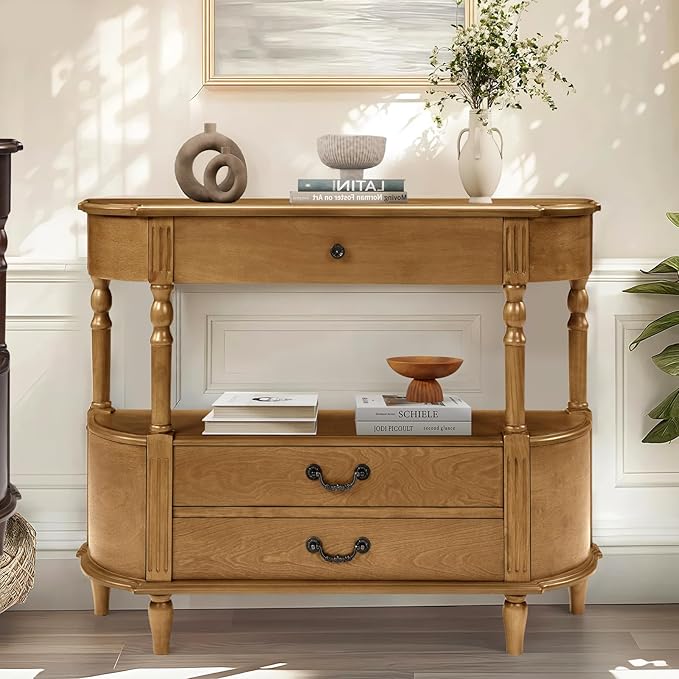 Retro Curved Console Table by HMFULE