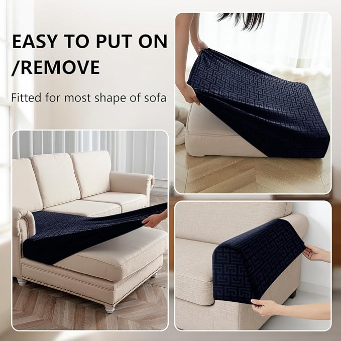 UNBBRRL Stretch Couch Armrest Covers - Image 4