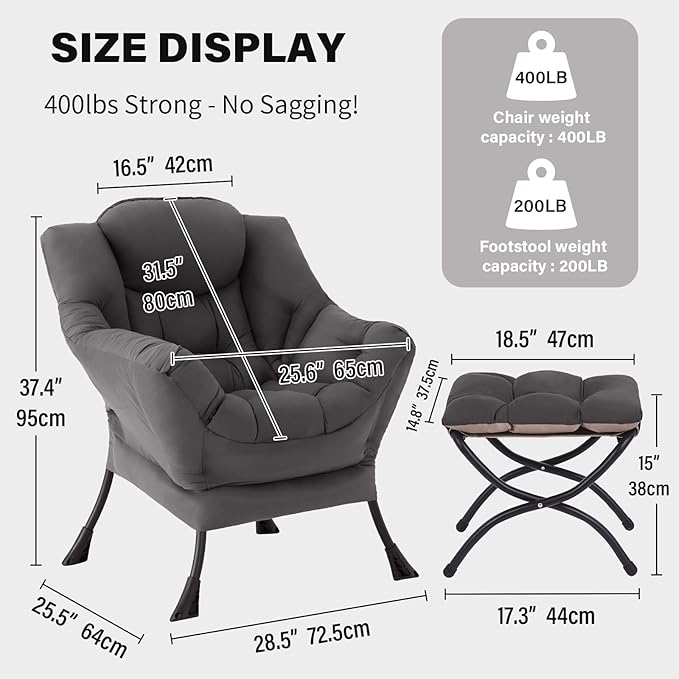 Tiita Modern Large Accent Chair - Image 2