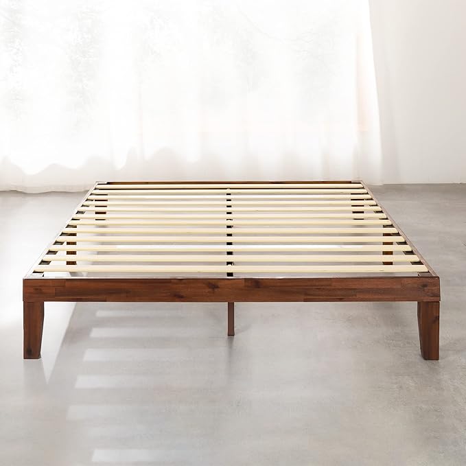 Mellow Naturalista Classic 12 Inch Solid Wood Platform Bed - Image 5